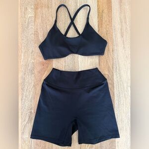 CSB Active bra and shorts set (Size Small)